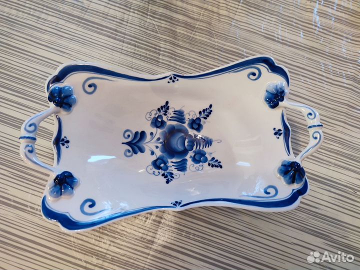 Салатник Гжель