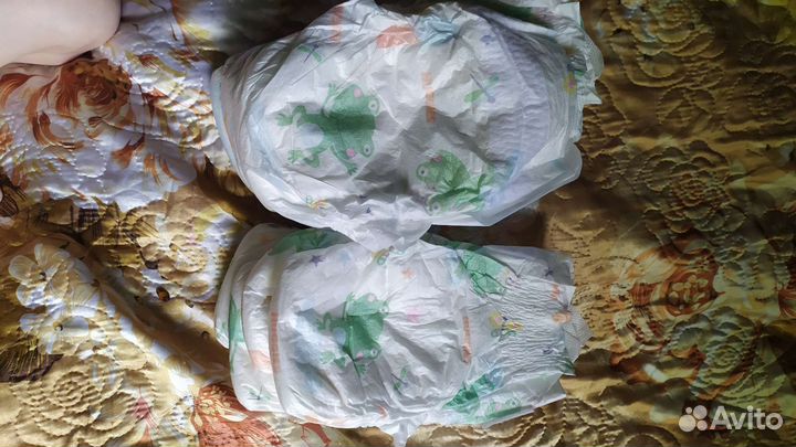Памперсы разных размеров 2-4