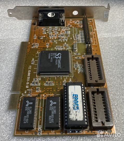 Видеокарта Epoch S3 Trio 64 1MB EDO PCI #2