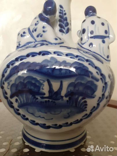 Штоф Гжель с настойкой