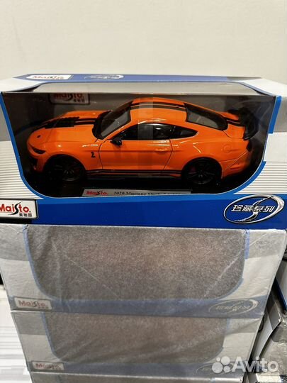 Модель Ford mustang shelby gt500 арт 031532 Maisto