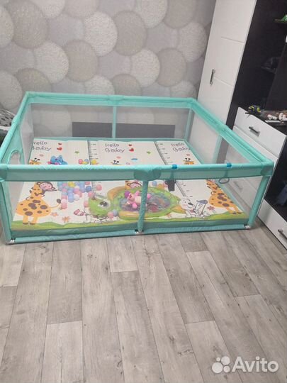 Большой детский манеж