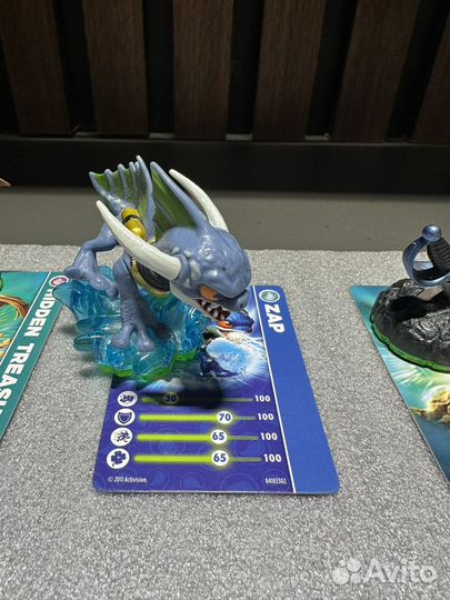 Skylanders ps3 диск, фигурки, подиум