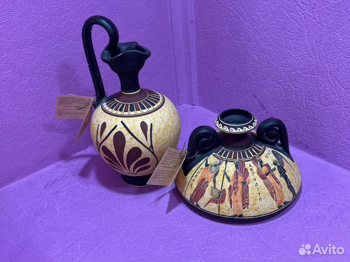 Керамическая ваза ручной работы