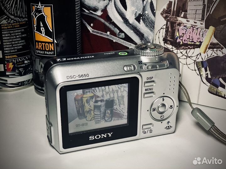 Компактный фотоаппарат sony