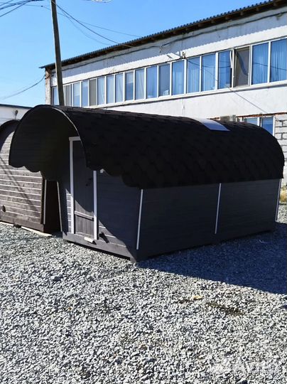 Каркасная баня 4 метра