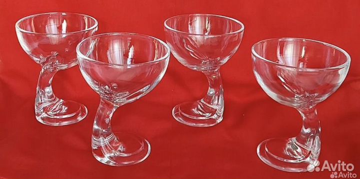 Креманки Bormioli rocco Италия 2 шт