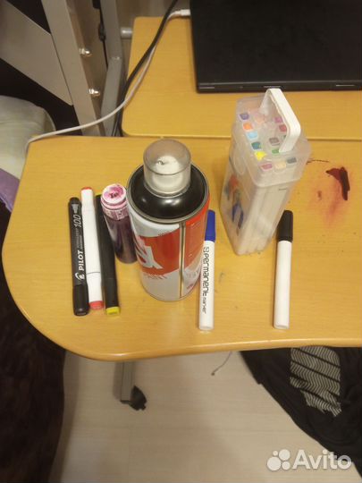 Набор графити и маркеров