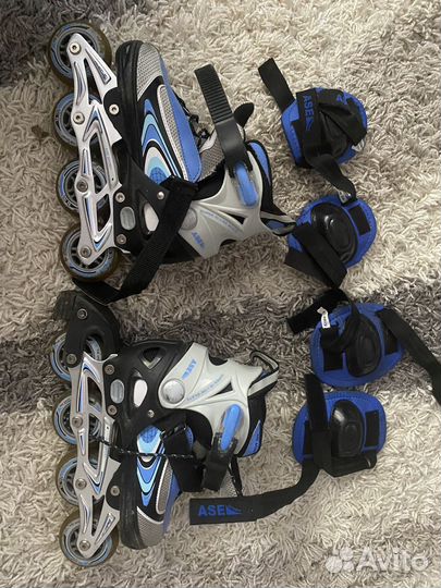 Детские ролики и защита