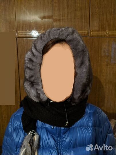 Шапка норковая женская