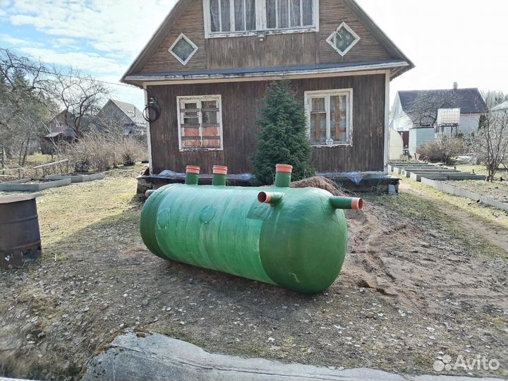 Септик под ключ за 1 день