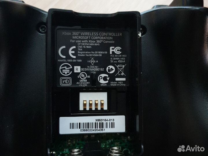 Беспроводной гемпад для xbox 360