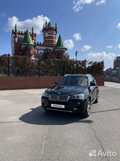 BMW X3 2.0 AT, 2016, 237 000 км