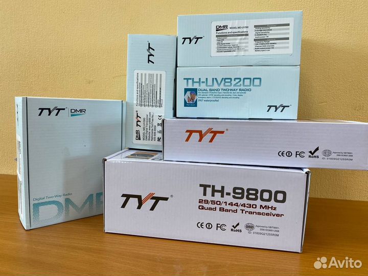 Рации TYT новые, оригинал
