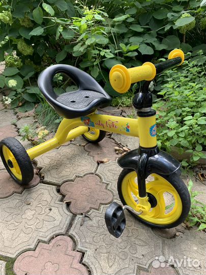 Детский трехколесный велосипед бу
