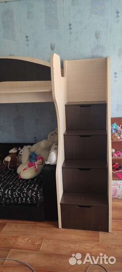 Двухъярусная кровать бу