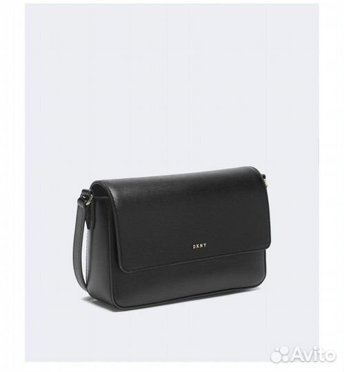 Сумка кросс боди натуральная кожа dkny
