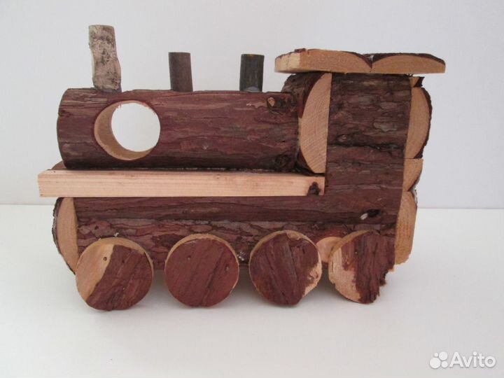 Домик деревянный для грызунов