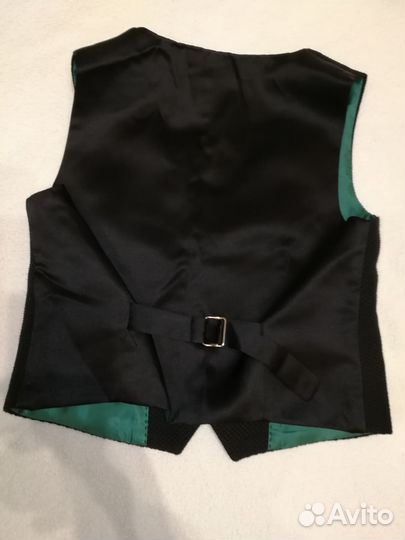 Костюм чёрный тройка Gulliver р.116