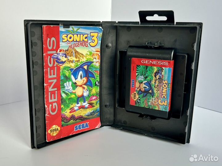 Sonic The Hedgehog 3 для Sega Genesis полный компл