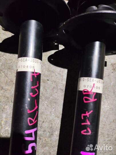 Амортизаторы задние Хонда аккорд 7