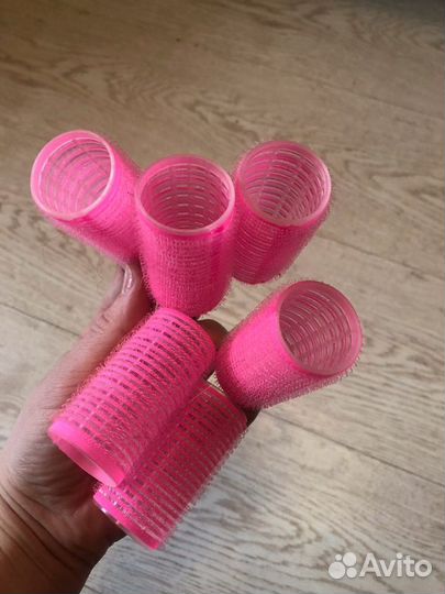 Бигуди липучка 6 шт