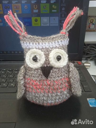 Сова вязаная