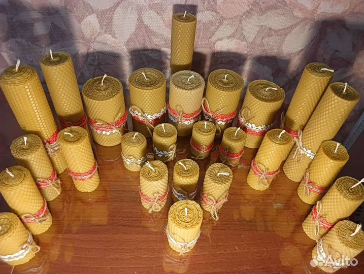 Свечи из вощины