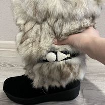 Сапоги меховые унты