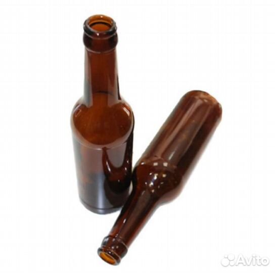 Бутылка стеклянная 0,5 коричневая