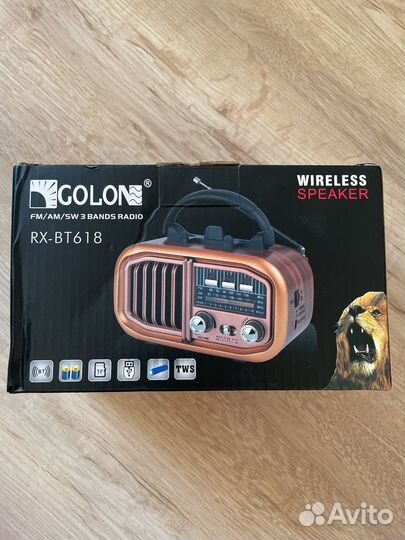 Радиоприемник в стиле ретро Golon RX-BT618