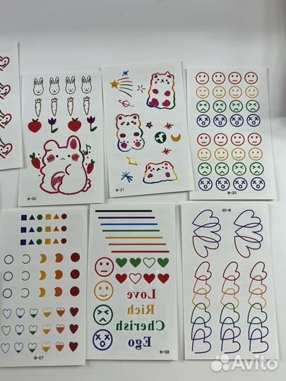 Переводные тату