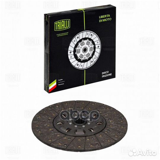 Диск сцеп. ведом. маз ямз-184 (ямз-7511, ямз-65