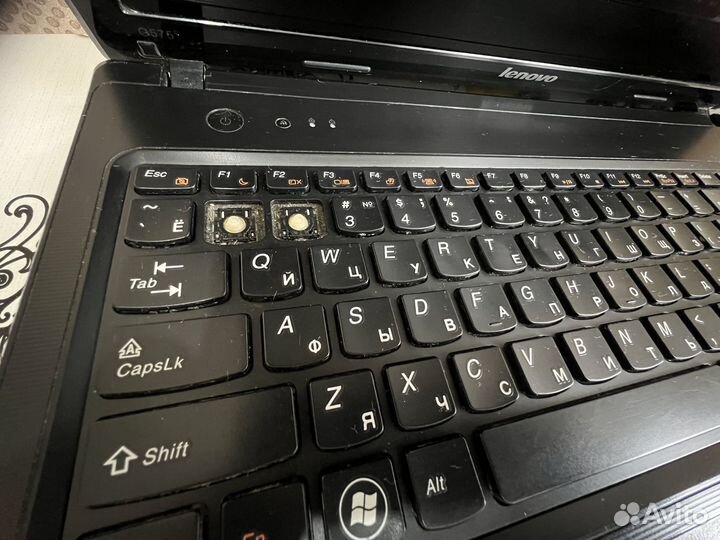 Ноутбук lenovo G575