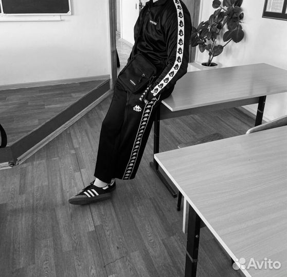 Штаны kappa с лампасами