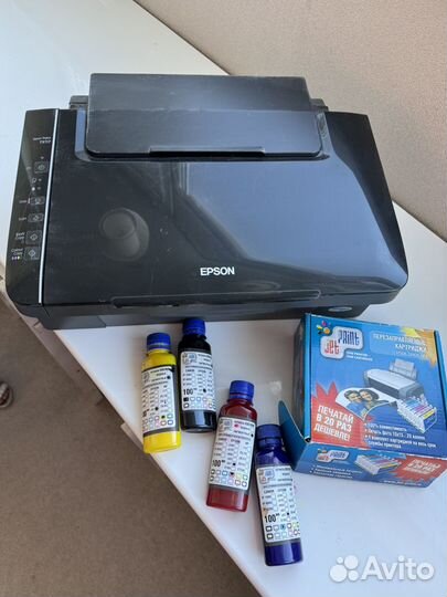 Цветной принтер epson