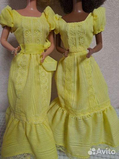 Барби винтаж magic curl barbie 1981