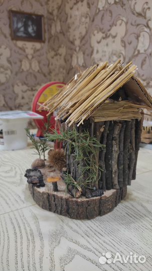 Поделки для садика, осень из натур матерьяла