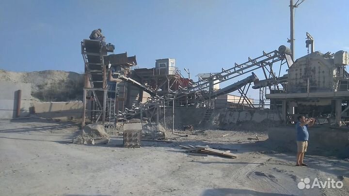 Дск для производства кубовидного щебня