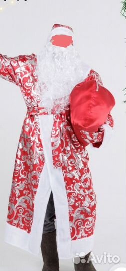 Костюм деда мороза взрослый