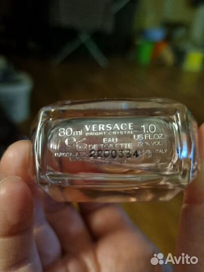 Туалетная вода женская versace bright crystal 30