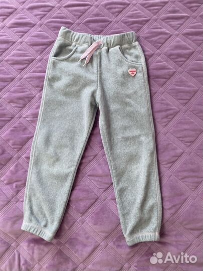Флисовые штаны для девочки