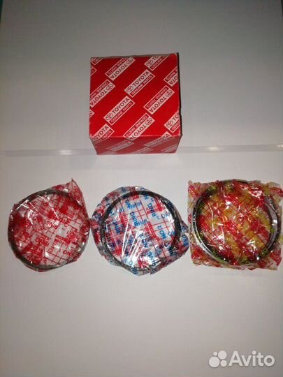 Кольца поршневые Toyota 4K