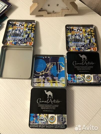 Портсигар camel artists, senator