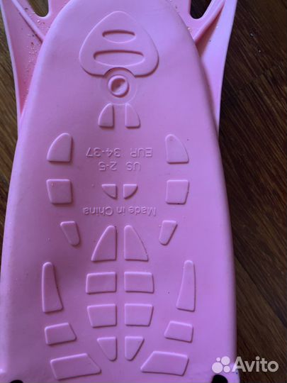 Ласты размер 34-37 с регулировкой