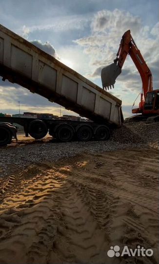 Щебень известковый 20-40