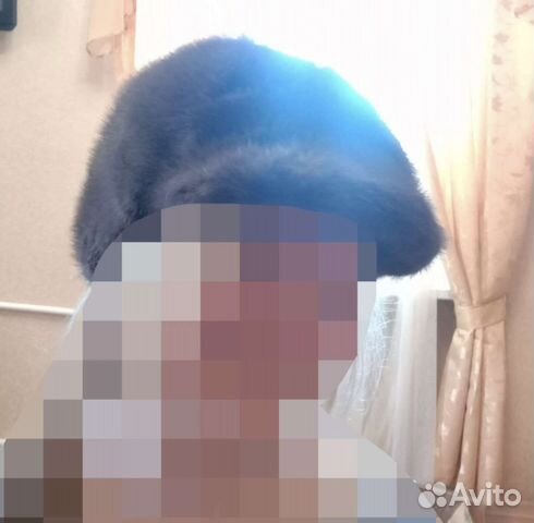 Шапка зимняя меховая женская норковая