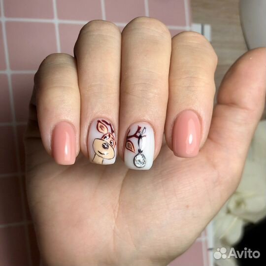 Маникюр гель лак, Наращивание