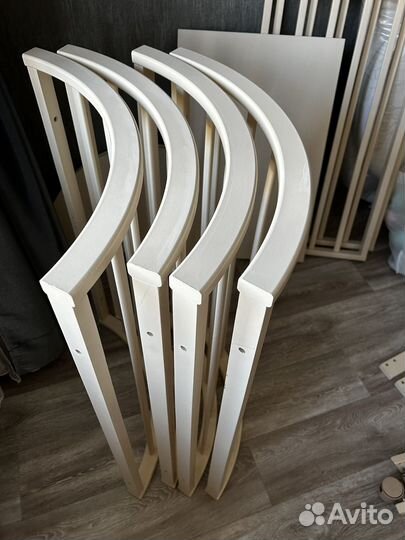 Кроватка детская круглая-овальная