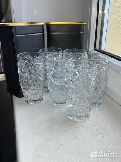 Хрустальные стаканы СССР